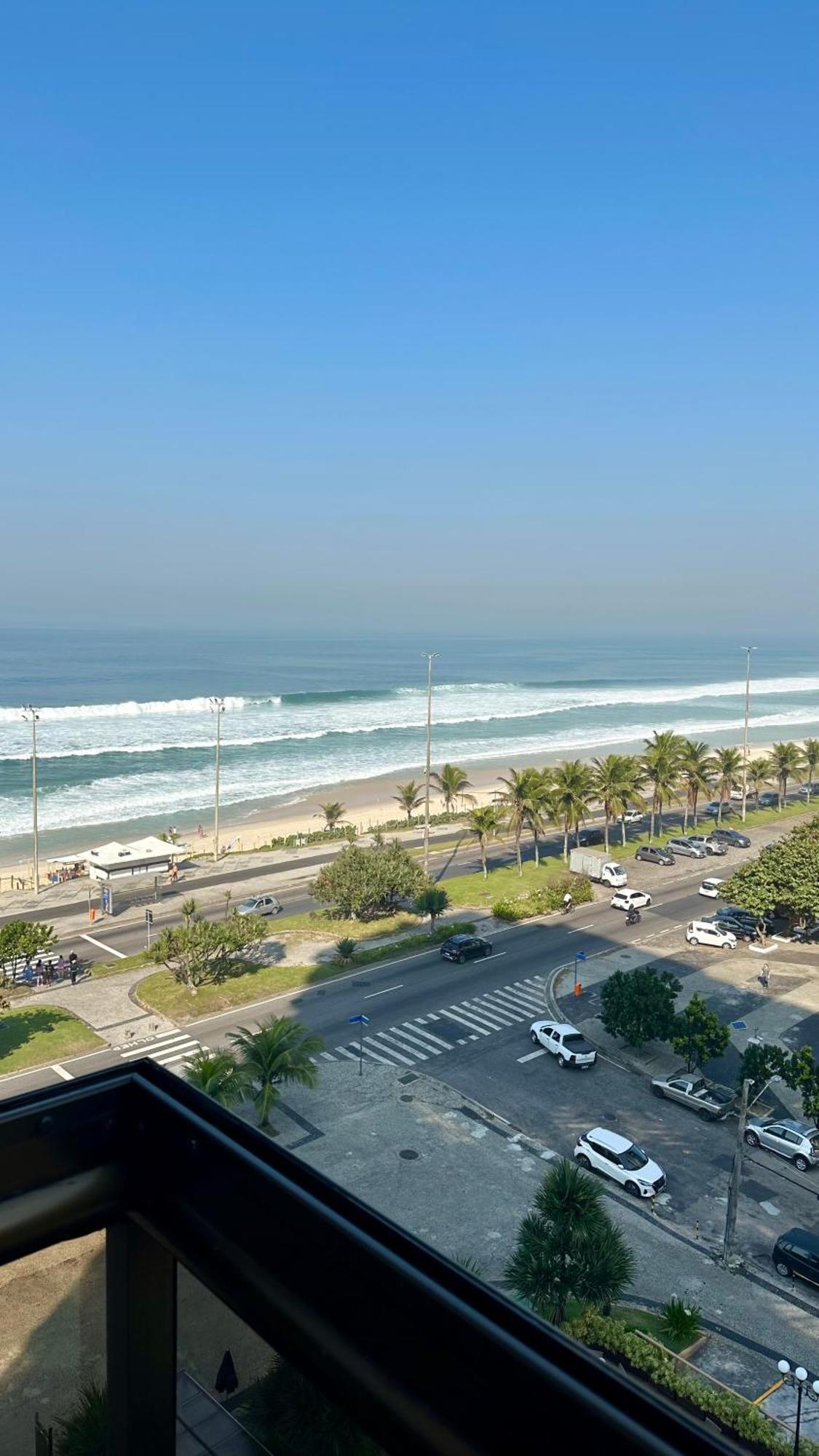 Lindo Apto No Melhor Lugar Da Barra Da Tijuca! Com Uma Vista De Tirar O Folego, Frente Para O Mar! Totalmente Equipado E Decorado Ao Lado Dos Melhores Hoteis E Quiosques Da Barra! Portaria 24H, Piscina, Sauna, Jacuzzi, Academia, Garagem, Wi-Fi, Lavan Rio de Janeiro Exteriör bild