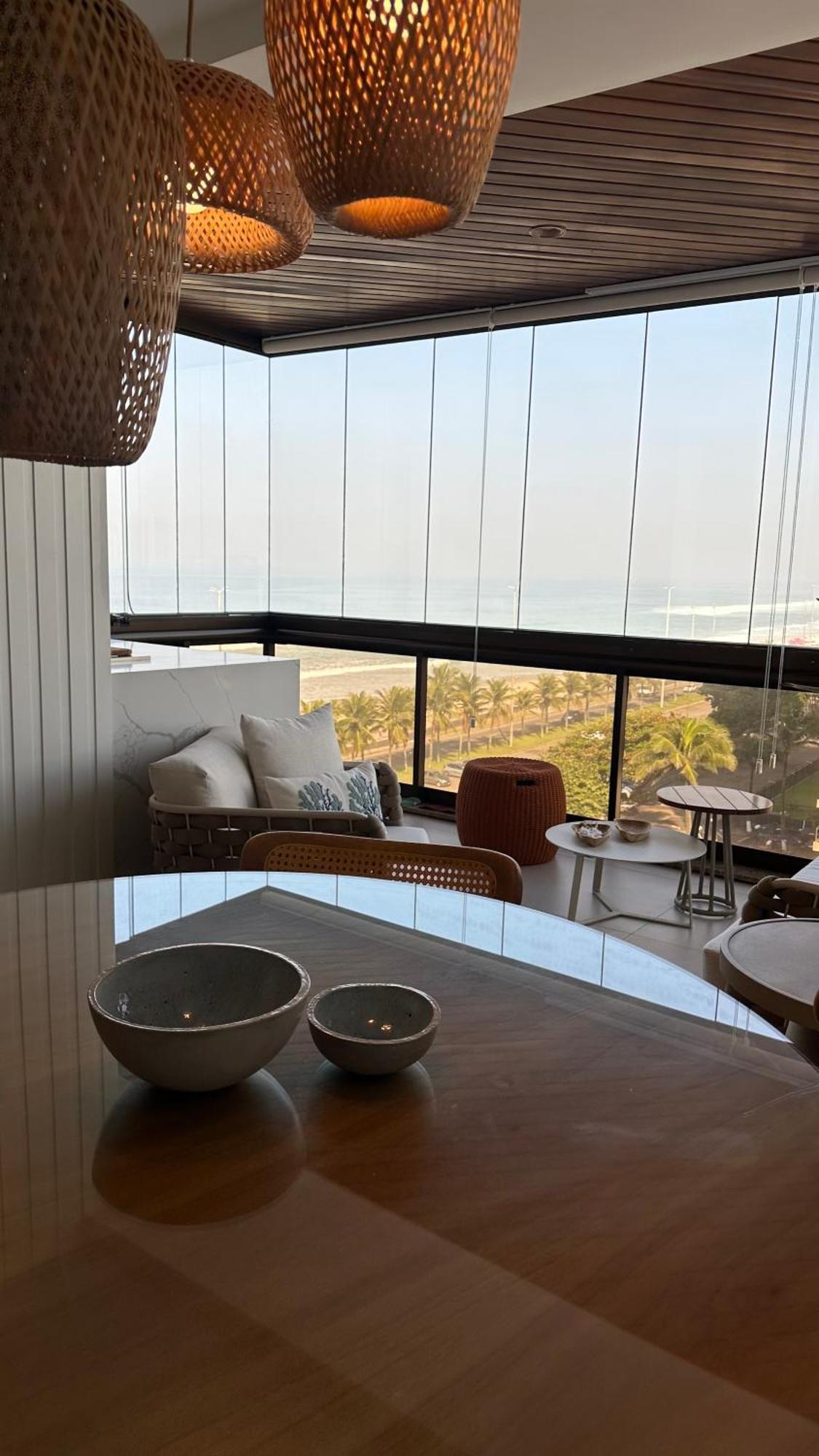Lindo Apto No Melhor Lugar Da Barra Da Tijuca! Com Uma Vista De Tirar O Folego, Frente Para O Mar! Totalmente Equipado E Decorado Ao Lado Dos Melhores Hoteis E Quiosques Da Barra! Portaria 24H, Piscina, Sauna, Jacuzzi, Academia, Garagem, Wi-Fi, Lavan Rio de Janeiro Exteriör bild