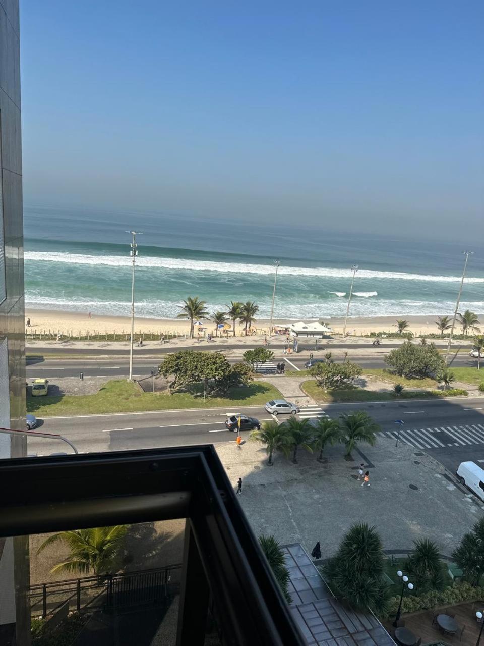 Lindo Apto No Melhor Lugar Da Barra Da Tijuca! Com Uma Vista De Tirar O Folego, Frente Para O Mar! Totalmente Equipado E Decorado Ao Lado Dos Melhores Hoteis E Quiosques Da Barra! Portaria 24H, Piscina, Sauna, Jacuzzi, Academia, Garagem, Wi-Fi, Lavan Rio de Janeiro Exteriör bild